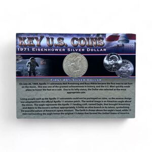 Key U.S. Coins: 1971 Eisenhower Silver Dollar